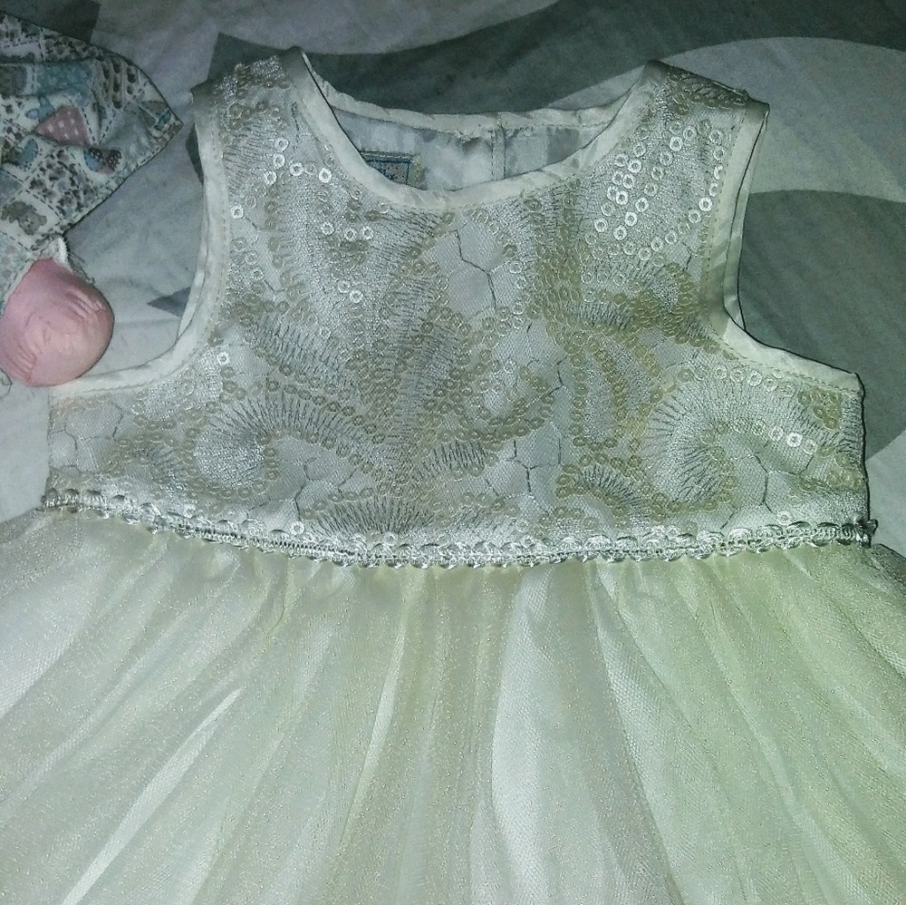 White dress for little girl